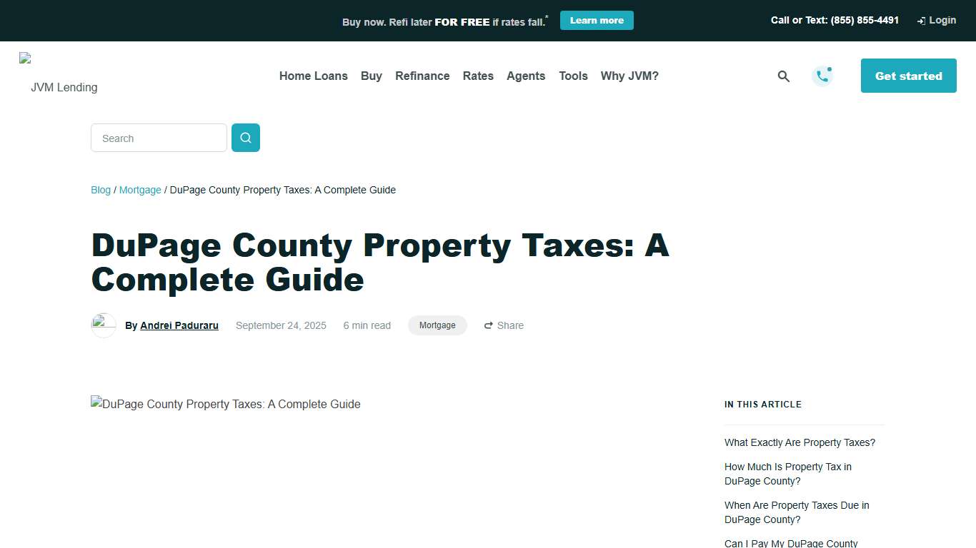 DuPage County Property Taxes: A Complete Guide - JVM Lending