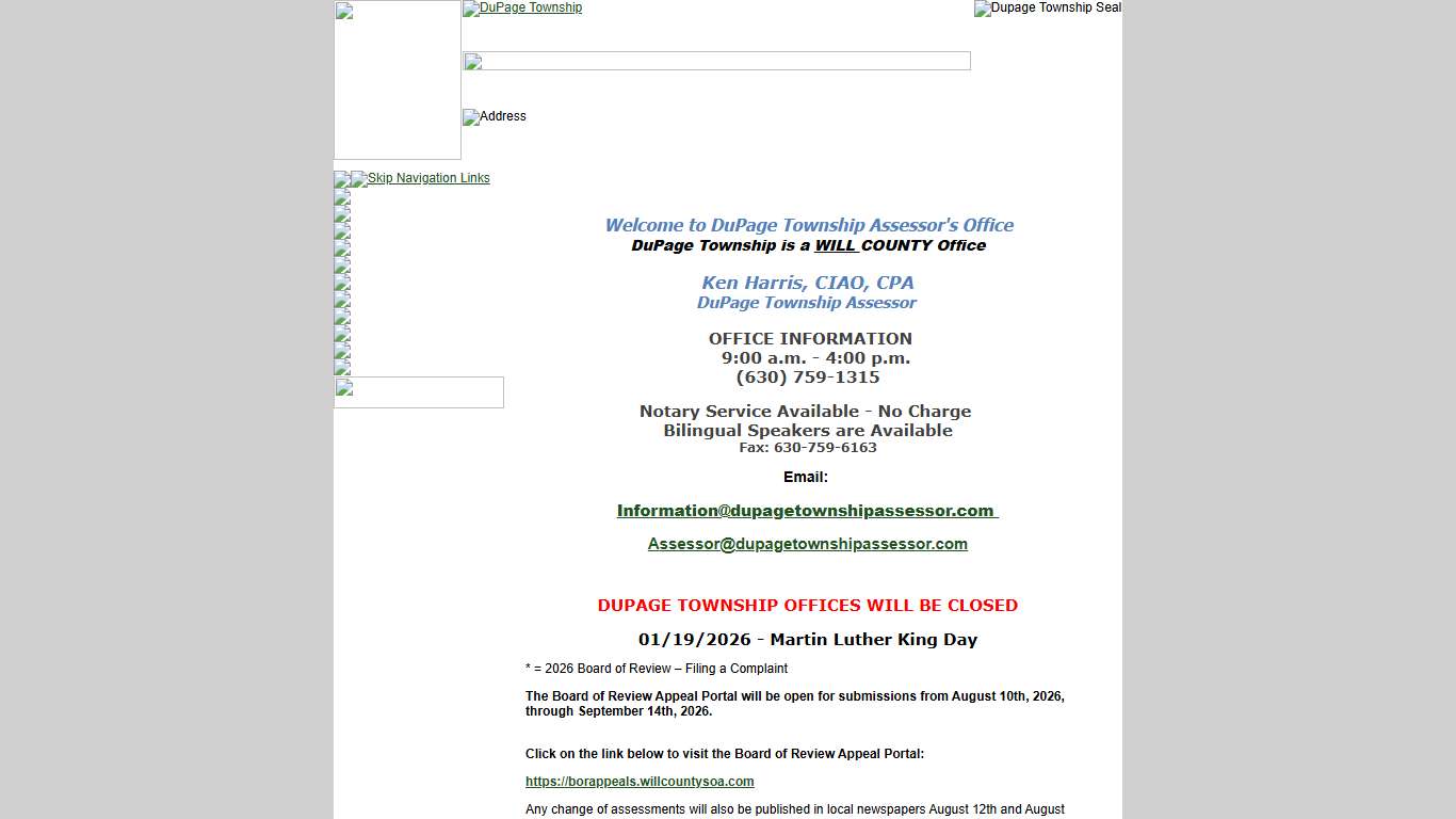 DuPage Township Assessor